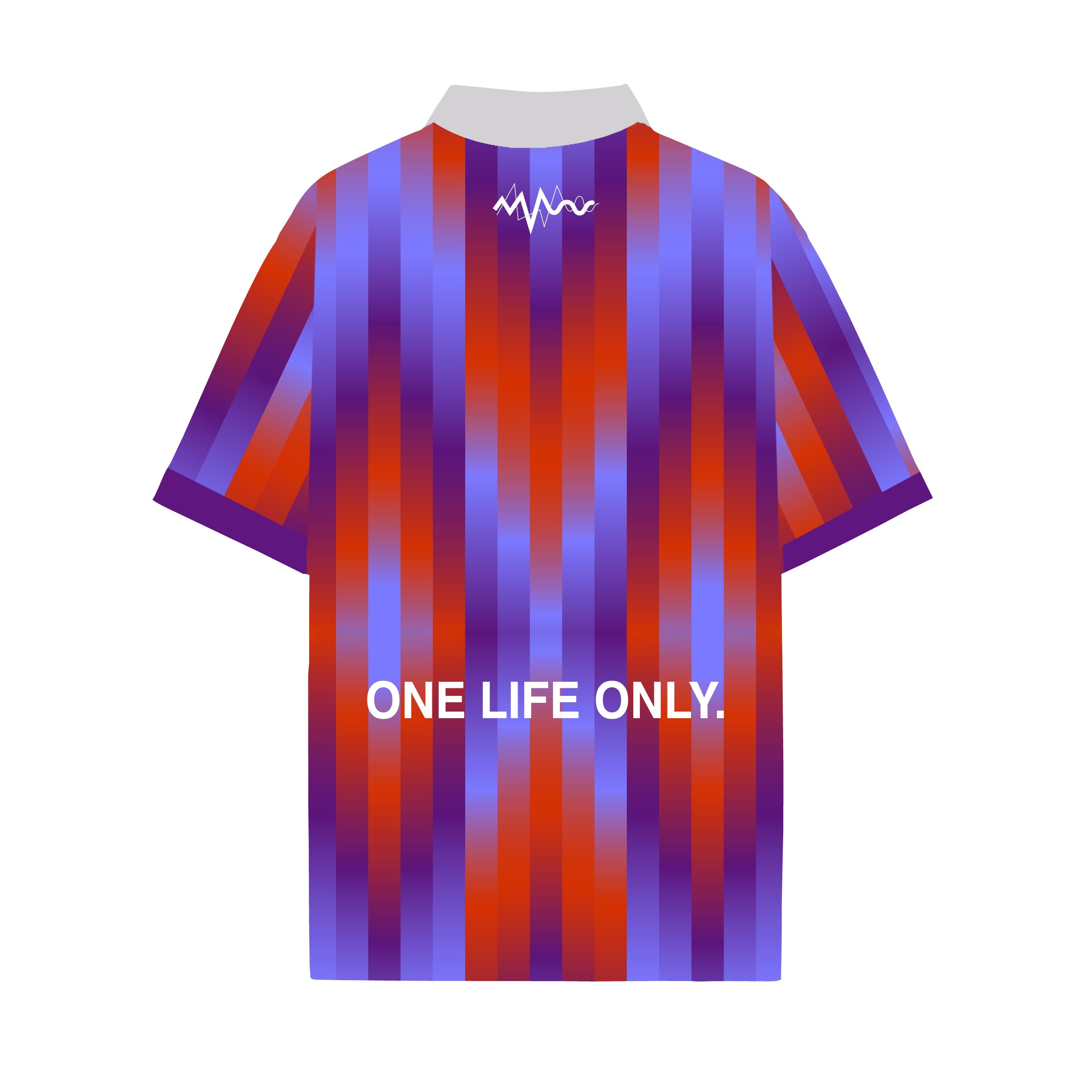 ONE LIFE ONLY JERSEY [PURPLE + RED]
