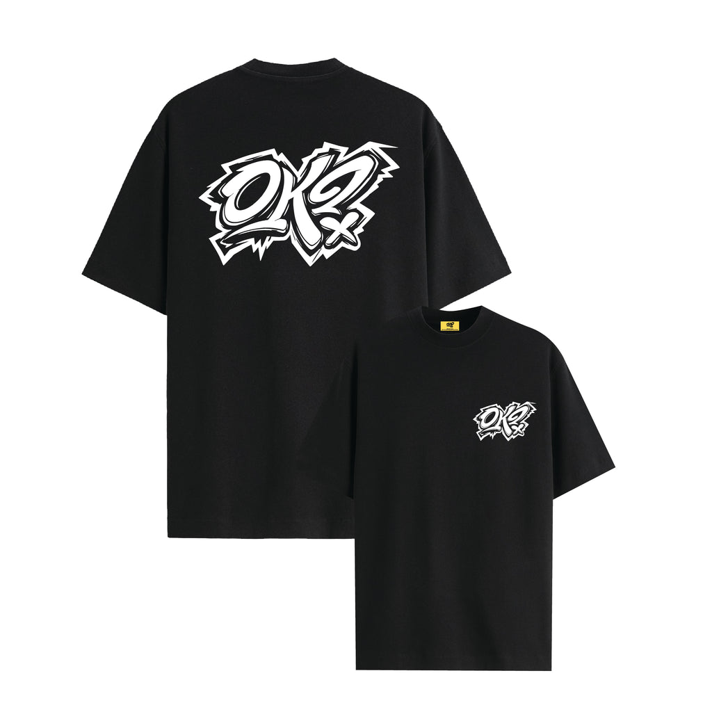 OK? FANATIC BLACK TEE