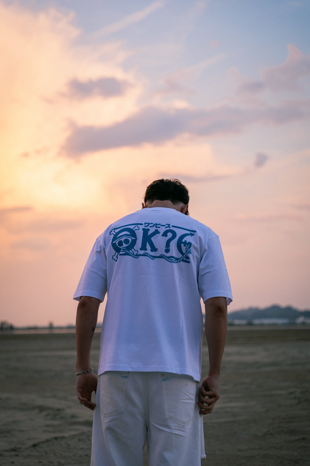 ONE PIECE WHITE TEE