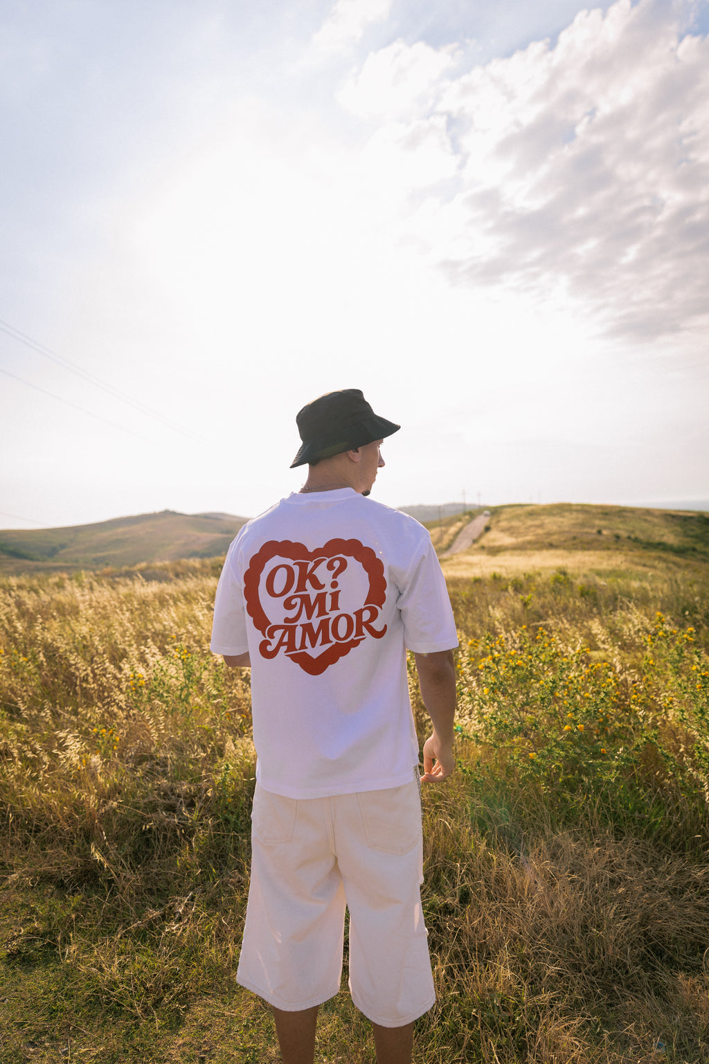 OK? MI AMOR WHITE TEE