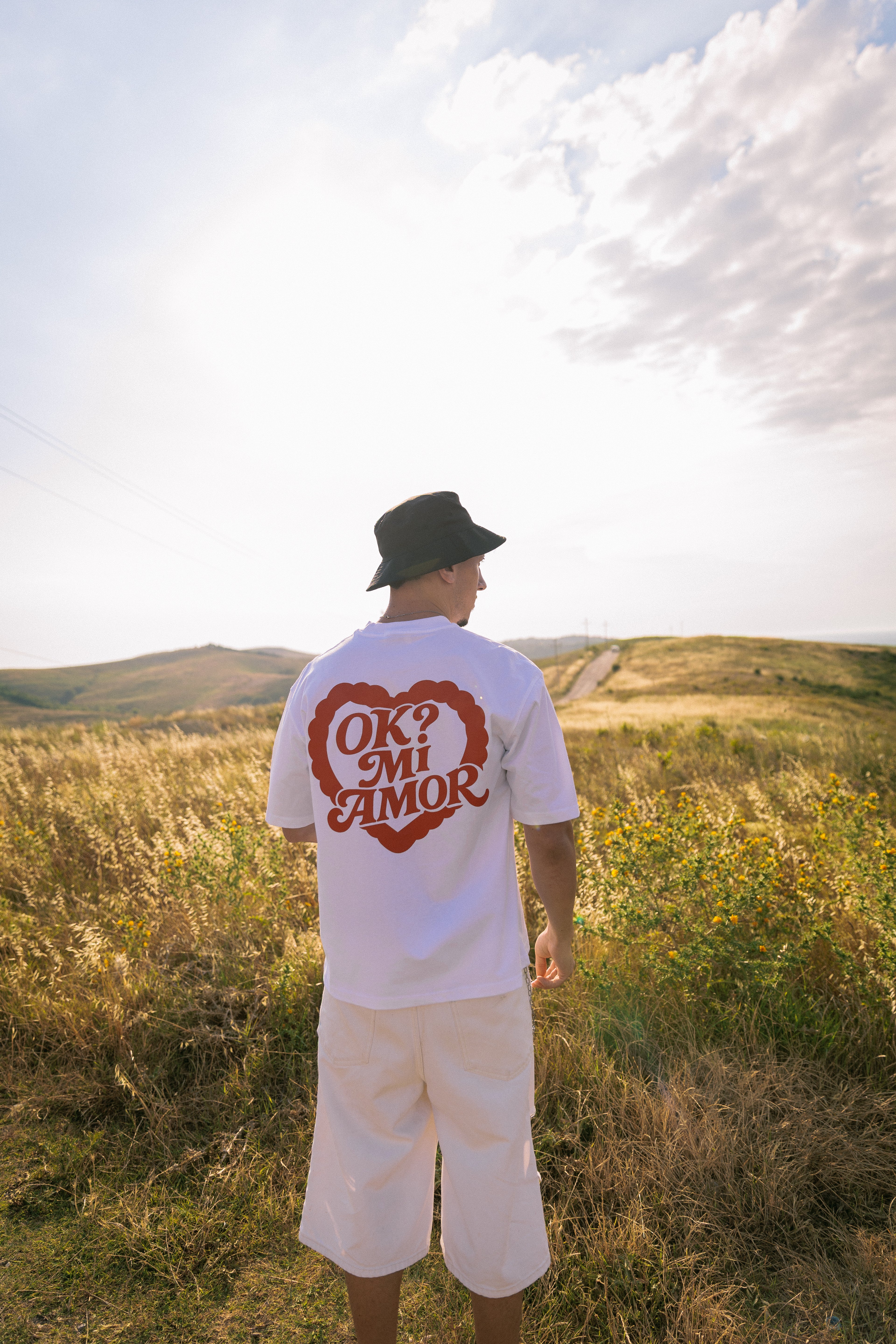 OK? MI AMOR WHITE TEE