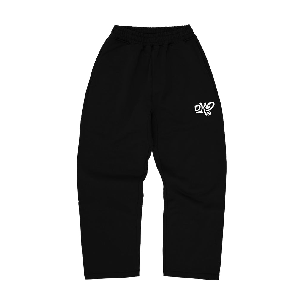 SIGNATURE BLACK SWEATPANTS