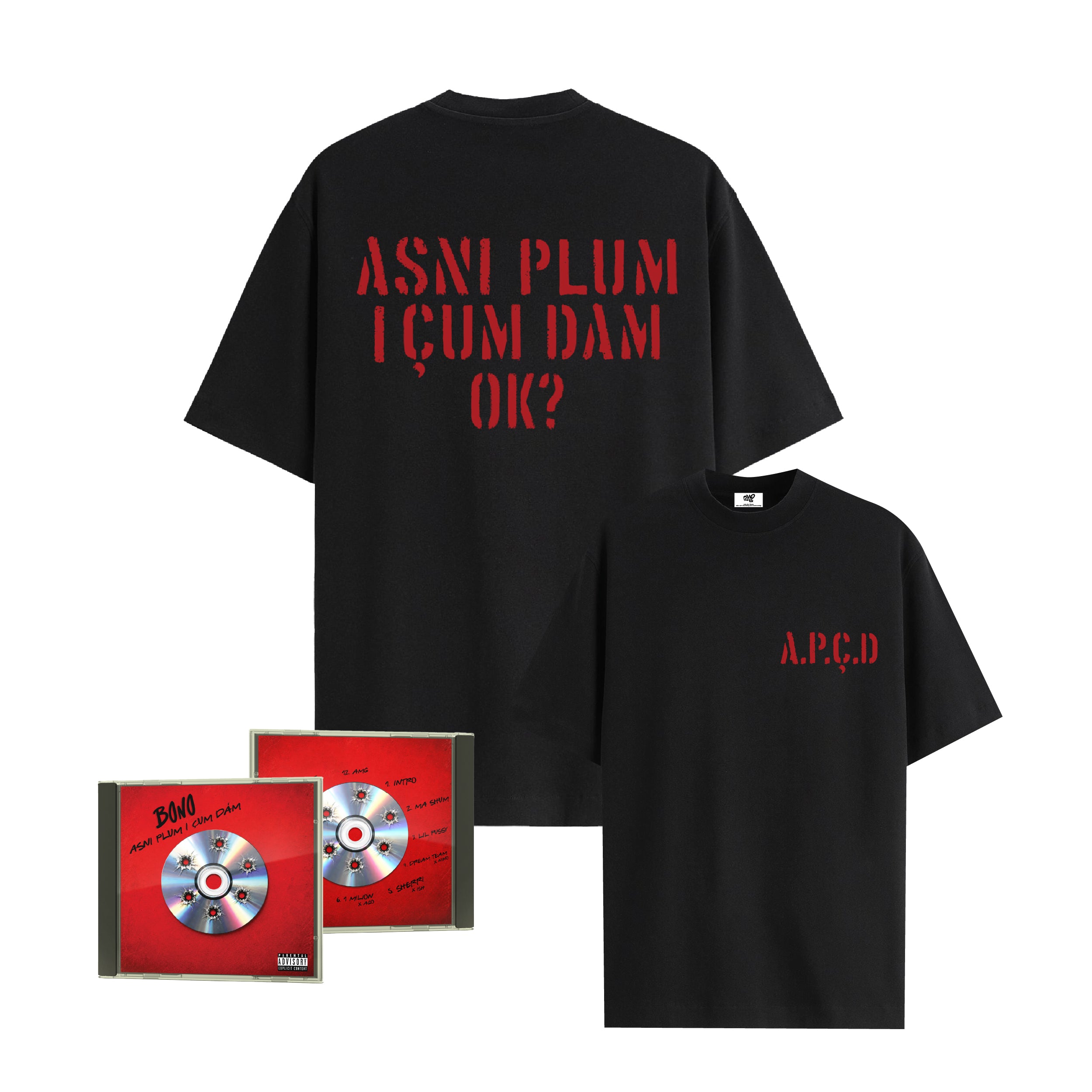 A.P.Ç.D T-SHIRT + CD