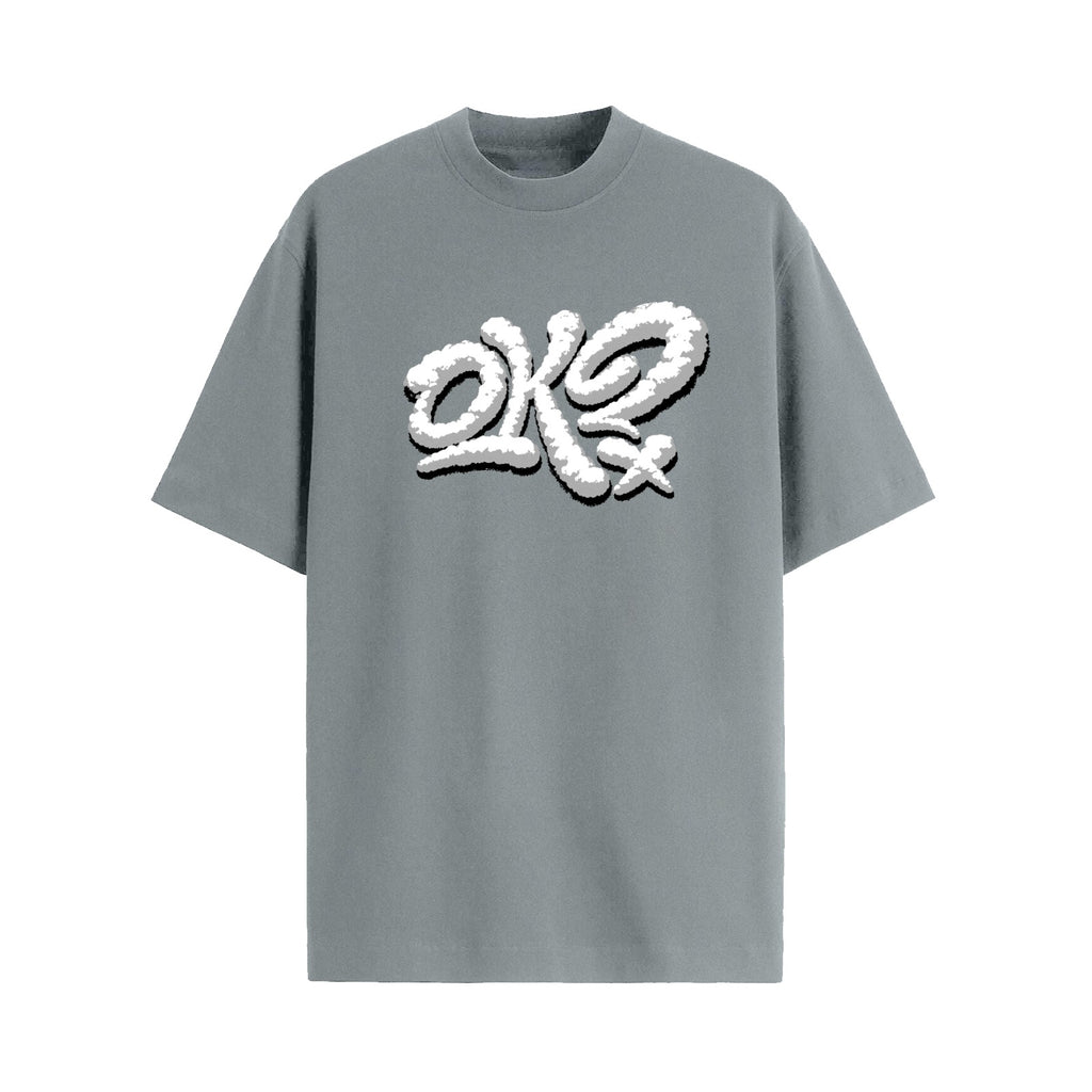 CLOUD OK? SMOKE GREY TEE