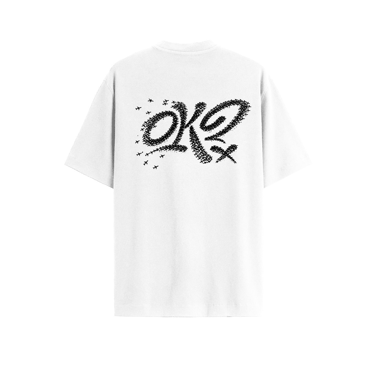 AIRPLANE OK? WHITE TEE