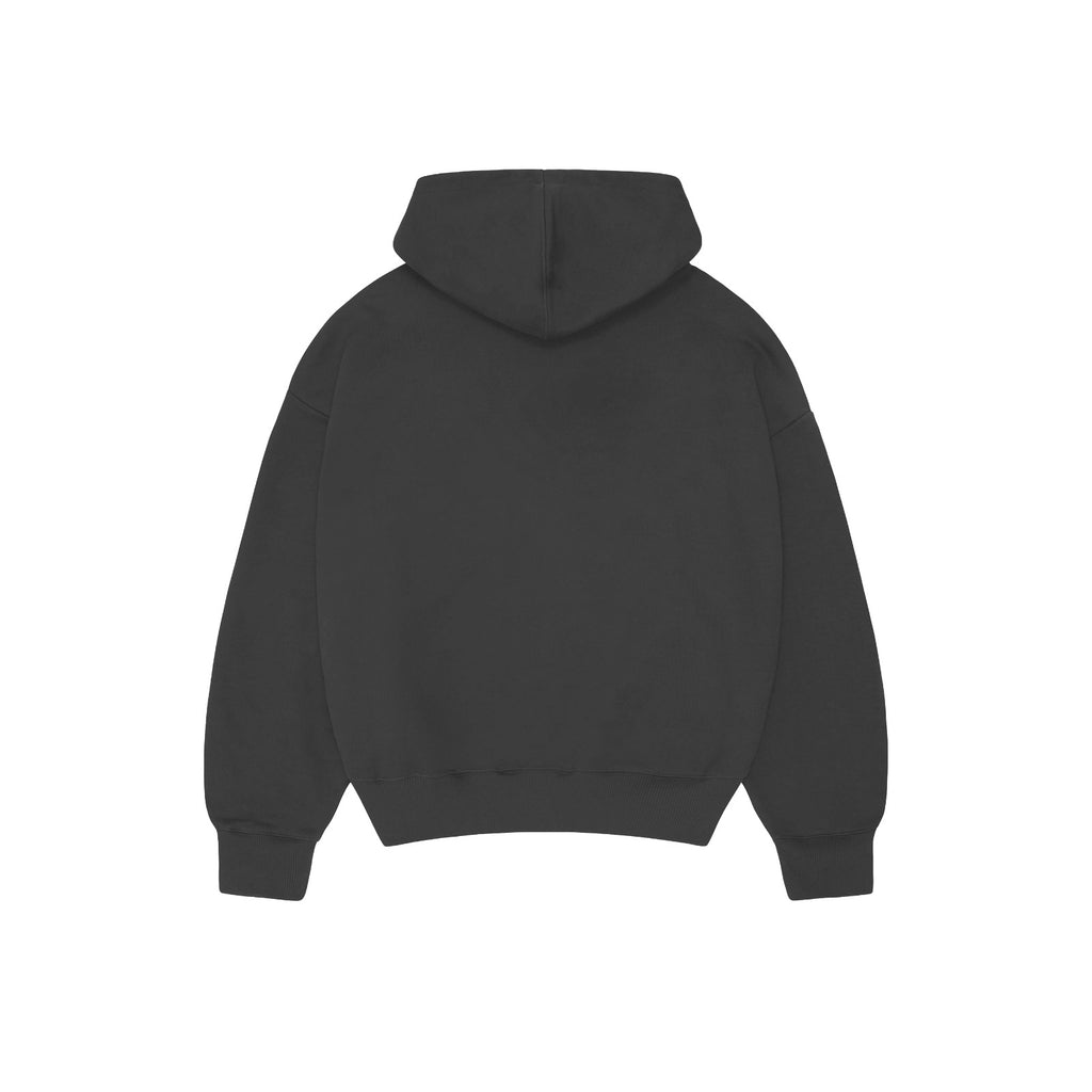 SYMMETRICAL OK? ANTHRACITE ZIP HOODIE