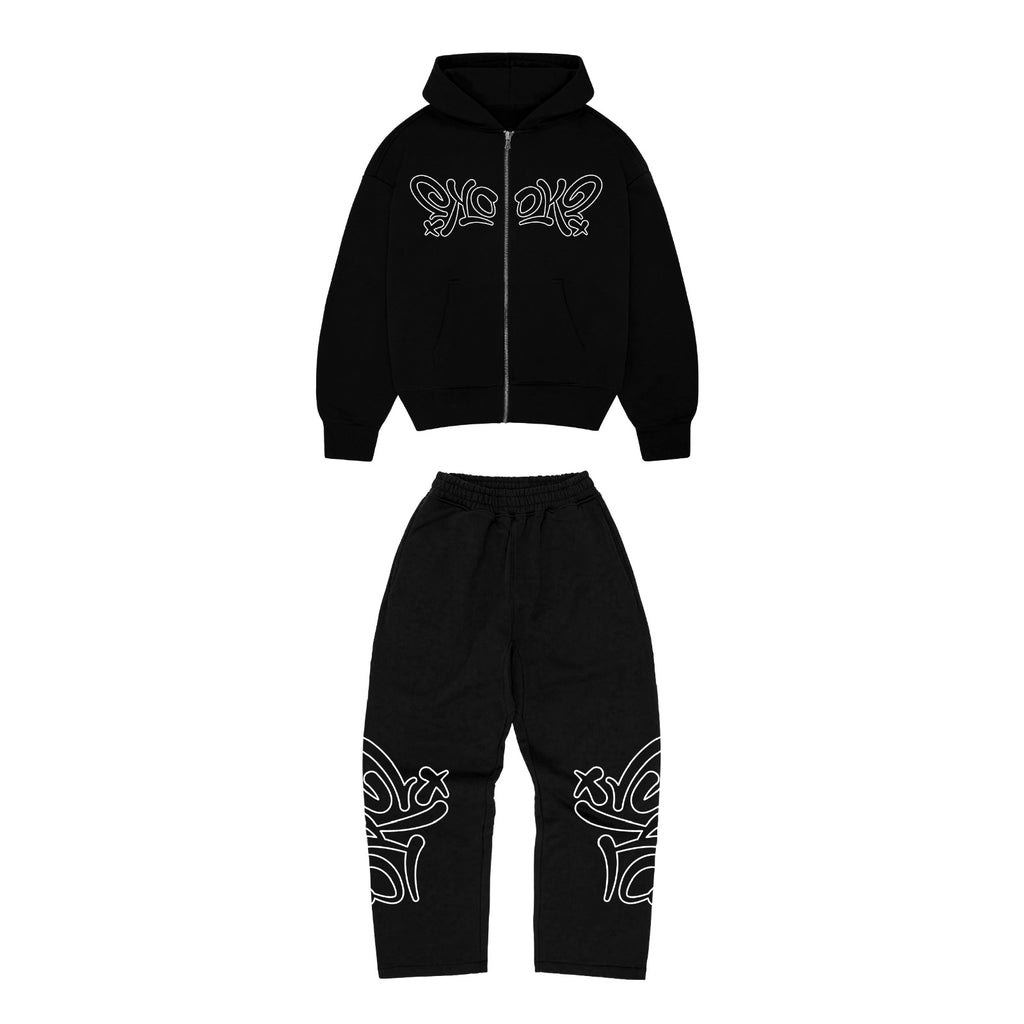 OK? AIR BLACK TRACKSUIT