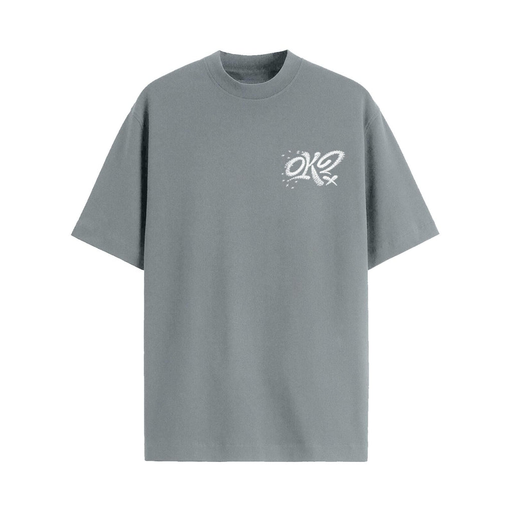 AIRPLANE OK? SMOKE GREY TEE