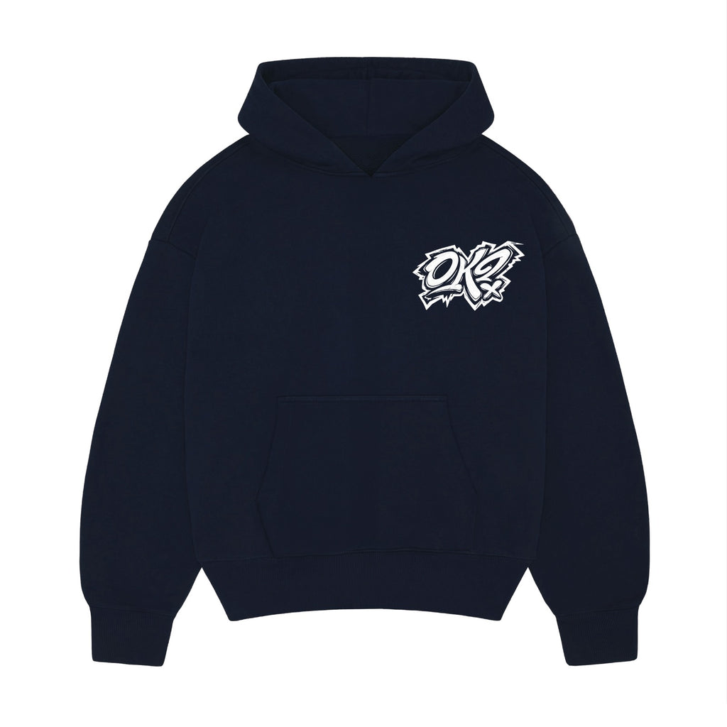 FANATIC DARK BLUE HOODIE