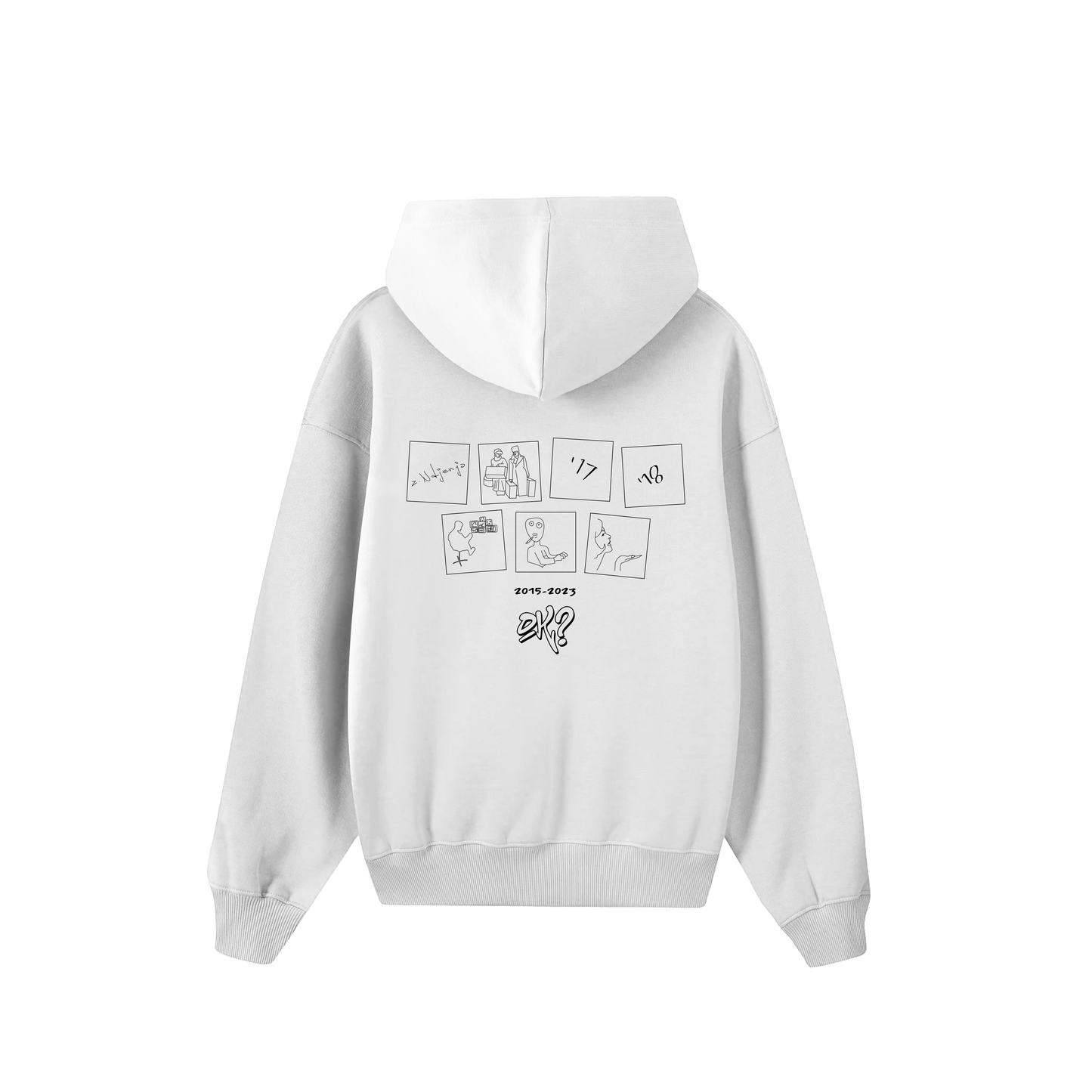 GIPS White Hoodie